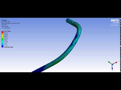 Static Structural Analysis of Wire Bending operation Using ANSYS Work ...