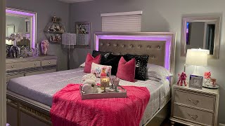 *Must See* Small Glam Bedroom Decorating Ideas|| Decorate With Me #Bedroom