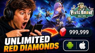 Pixel Brave Idle RPG Hack - Unlimited Free Red Diamonds (iPhone & Android) screenshot 3