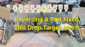 Gottlieb Drop Target Bank Unusual Problem