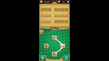 Word Link (by Worzzle Games) - free offline words puzzle game for Android and iOS - gameplay.