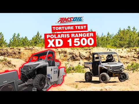 Testing AMSOIL Products in the Polaris XD 1500
