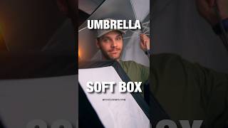 Umbrella VS Soft box: Which is Best for Flash Photography? #photographytips #lightmodifiers #shorts