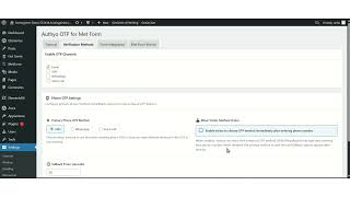 Get 100% Verified Leads with Authyo OTP for MetForm Plugin