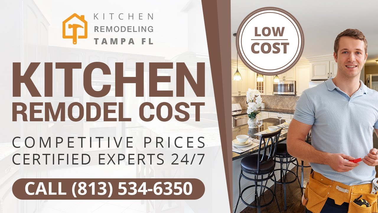 Kitchen Remodel Cost Tarpon Springs FL | Call (813) 534-6350