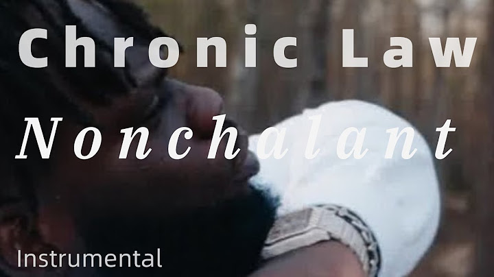 Chronic Law, Collect Di Bred- Nonchalant (Official Instrumental