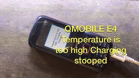 QMobile E4 Temperature is Too High Charging Stooped Only One Jumper Solution