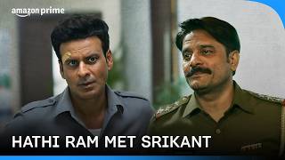 Srikant Tiwari Meets Hathi Ram The Family Man & Paatal Lok Amazon Prime 