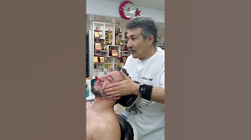 Asmr Massage Sleeprelief Turkishbarber Skincare Barber Massagetherapy Shorts 