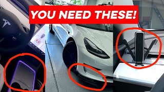 13 MUST HAVE Tesla Model 3 Accessories and 9 you’ll WANT to buy
