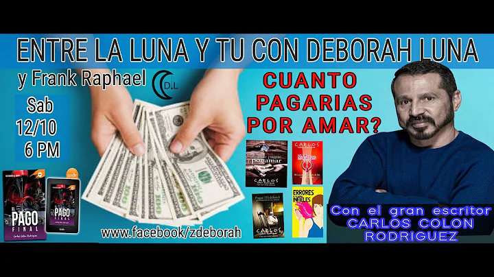 PAGAS POR AMAR?  ENTRE LA LUNA Y TU CON DEBORAH LUNA