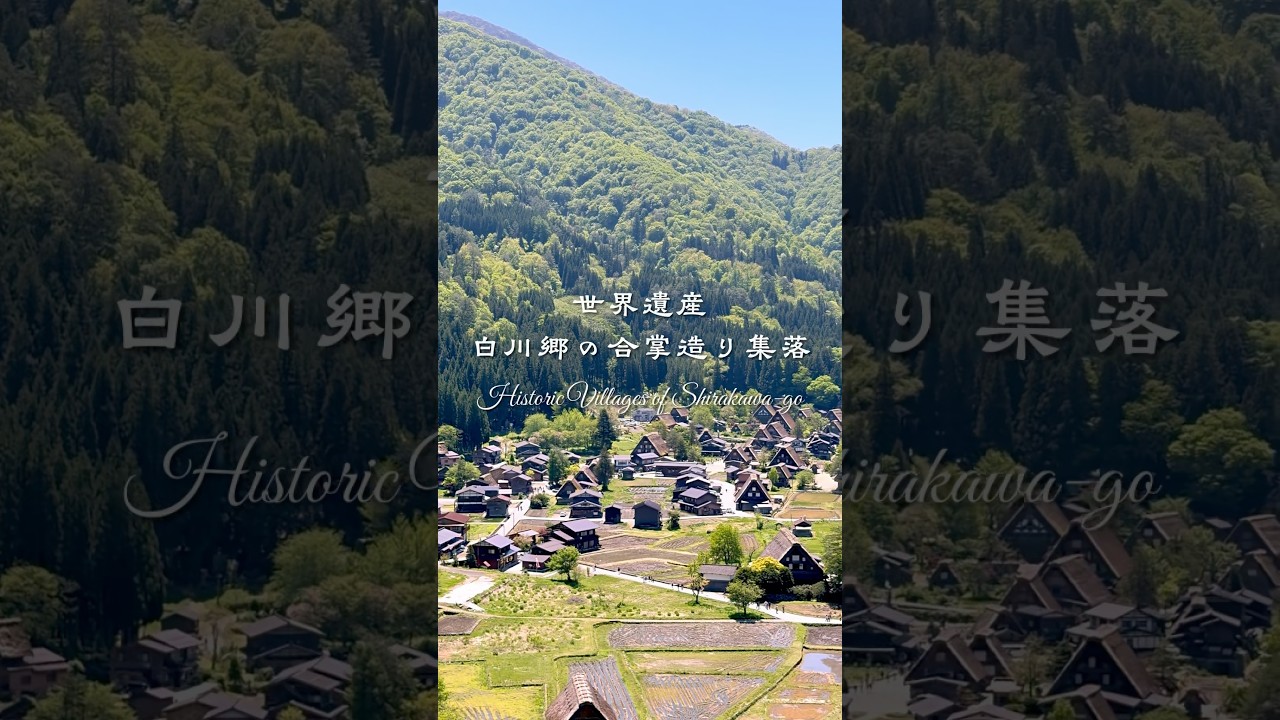 【世界遺産】白川郷 合掌造り集落の静かな魅力|日本の原風景を歩く旅|Shirakawa-go #UNESCO #白川村