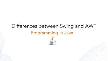Differences between Swing and AWT in java