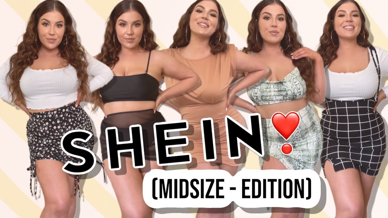 SHEIN on Mid Size Women??? HONEST Review & Try on Haul 2021 - YouTube