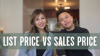 What's the Difference? List Price vs. Sale Price & Why Comparables Matter | Bay Area Real Estate