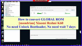 Convert global ROM Xiaomi Redmi K60 No need Unlock Bootloader, No need wait 7 days, Update OTA