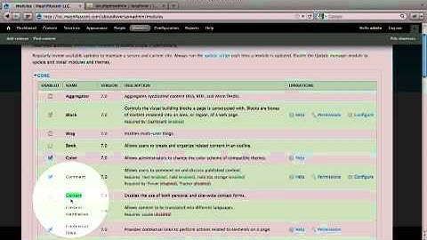 23. How to find a core module that you need and enable it (a Drupal how-to)