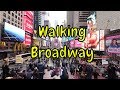 ⁴ᴷ Walking Tour of Manhattan, NYC (April 2018) - Broadway: Times Square to South Ferry (GPS Overlay)