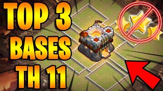 Les Meilleurs Bases Anti- 3 Etoiles Hdv 11 Pour Gdc Et Ldc 2021 Clash Of Clans