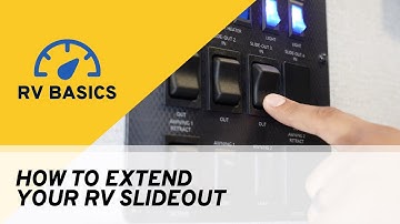 How to Extend an RV Slideout | RV Basics