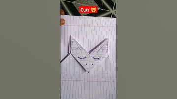 cat design in notebook | notebook partition / divider | separate page design