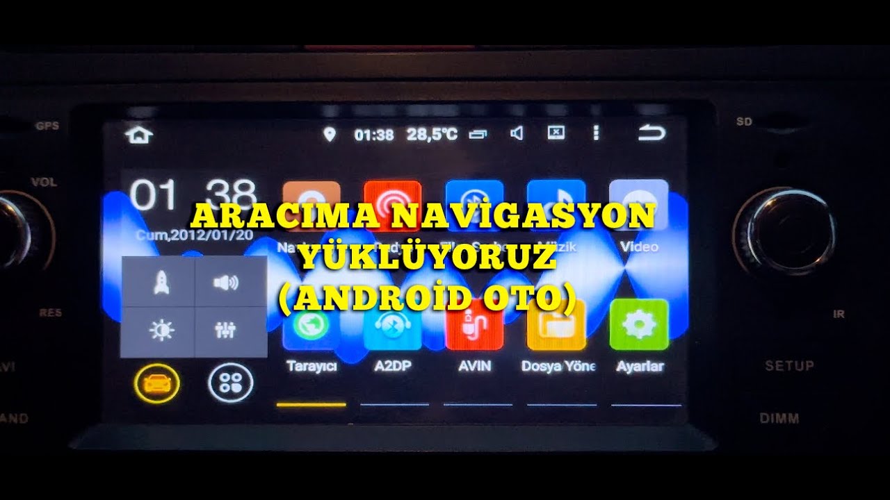 Aracıma Navigasyon Yüklüyoruz. (Android Oto)