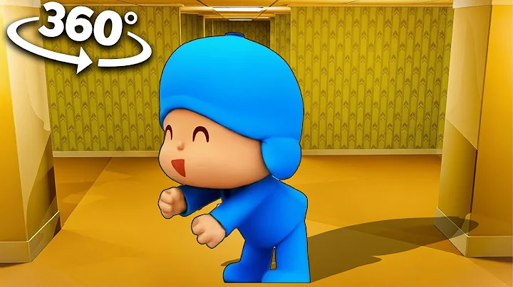 360° VR Pocoyo Dance In Baackroom | VR 8K
