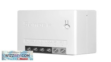 SONOFF MINI R2 Smart Home WiFi Switch Relay Module Wireless Wi-fi DIY Review