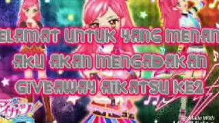 PEMENANG GIVEAWAY AIKATSU KE 1