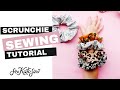 Sew a scrunchie easy sewing tutorial
