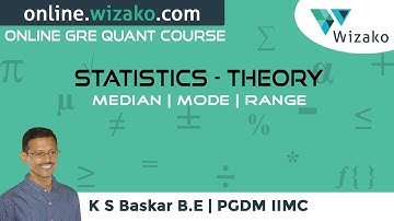 GRE Online Course | Statistics | Range Median Mode Basics | Practice Question