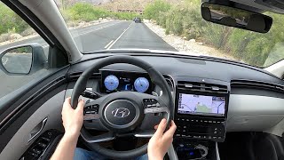 2022 Hyundai Tucson Hybrid Limited - POV First Drive (Binaural Audio)