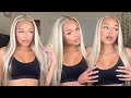 HD LACE Blonde Balayage Wig Install | Ashimary Hair