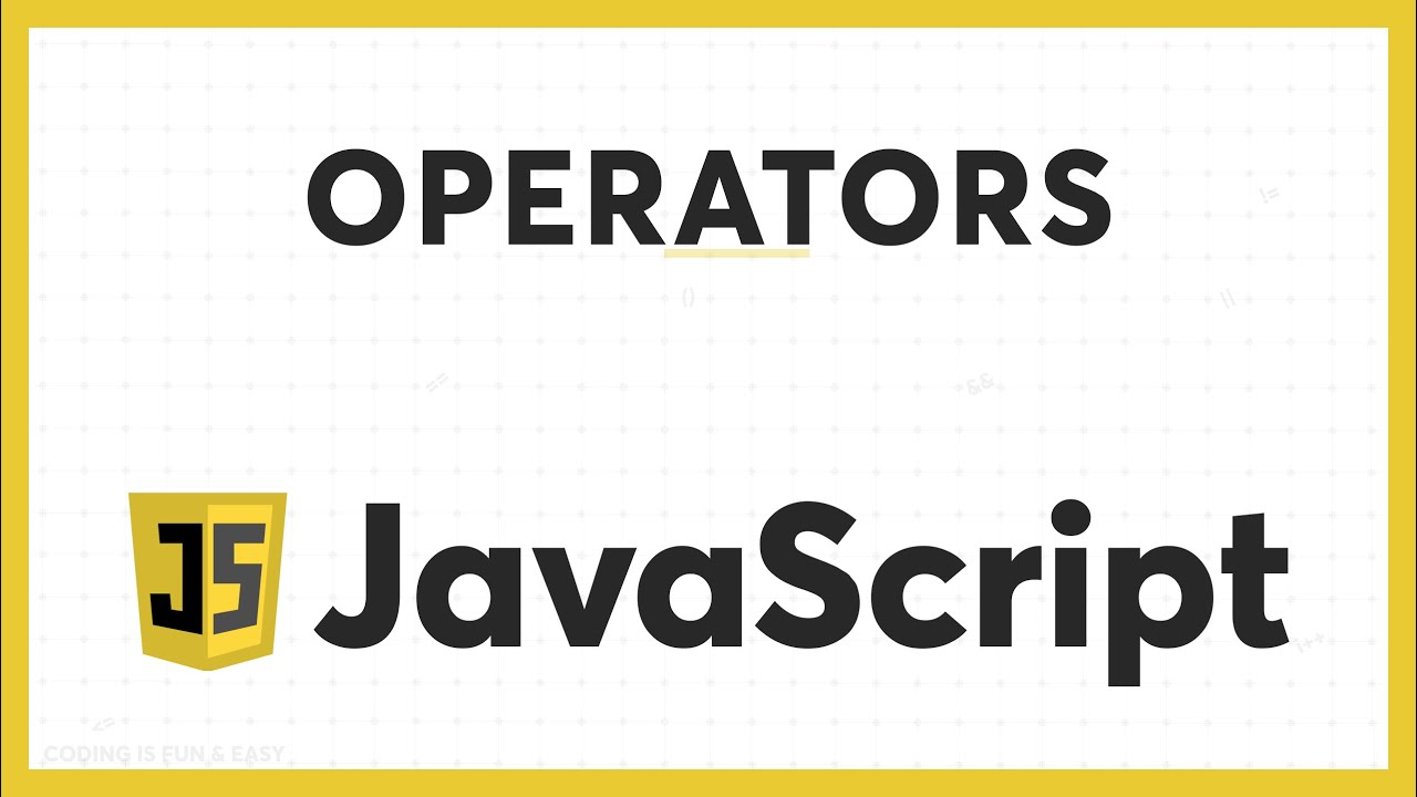 JavaScript Tutorial for Beginners, Comparison Operators (==, !=, lt, gt ...