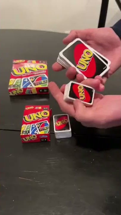 The worlds smallest Uno deck #shorts