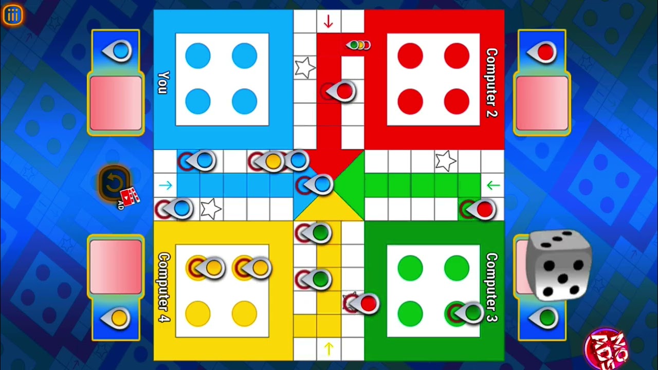LUDO KING GAME PLAY IN MOBILE GAME || KING GAME PLAY IN 4 PLAYER || GAMING JAHID |