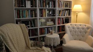 When I feel down - I turn to books!!! Bookshelf tour \\ vintage, classic lit, & some modern