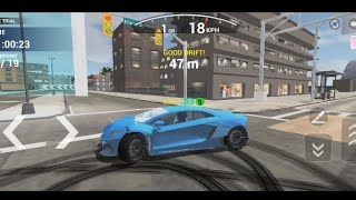 traffic driving 3d || racing car || blue Lamborghini of fighter map🚳🚷✅ screenshot 5