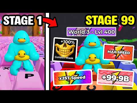 STARTING OVER but EVERY STAGE, I Buy a NEW SPEED BOOST...