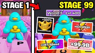 STARTING OVER but EVERY STAGE, I Buy a NEW SPEED BOOST...