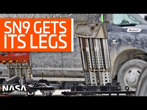 SpaceX Boca Chica - SN9 Gets Legs - SN7.1's Last Day