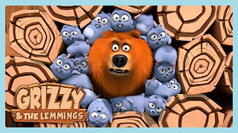 La melancolía de los lemmings | Grizzley y los Lemmings | WildBrain Niños