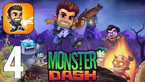 Monster Das‪h Gameplay Walkthrough Part 4 - Marathon Man [iOS/Android Games]