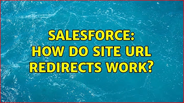 Salesforce: How do Site URL Redirects work?