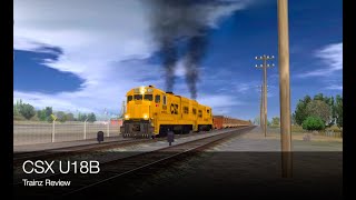 Trainz 2 Review for the CSX U18B Review