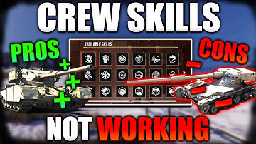 Crew Skills Make The Game WORSE! World of Tanks Console NEWS