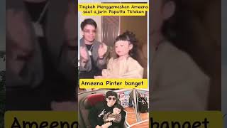 Ameena Gemes Banget! Ajari Papa Atta Tiktokan 😍📱#ameena #attahalilintar #trend