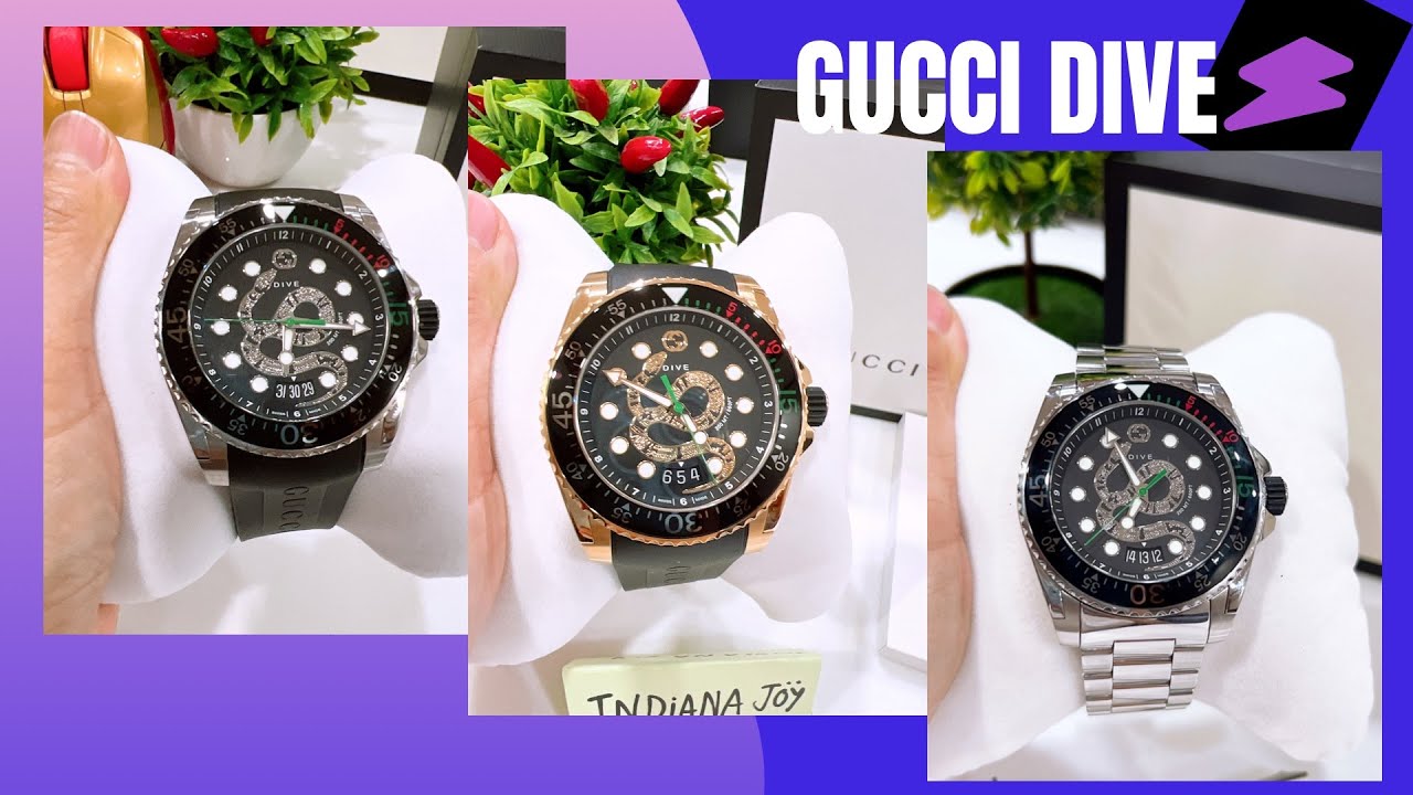 Gucci Dive Snake 3 แบบครบจบในคลิปเดียว YouTube