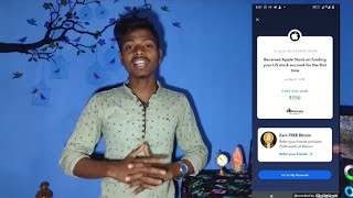INDMoney Free Apple Stock 750 Rupees || How to Add Fund In US Stock Account || New Refer & Earn Loot