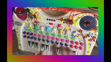 Circuit bent Toy Animal Keyboard by Psychiceyeclix